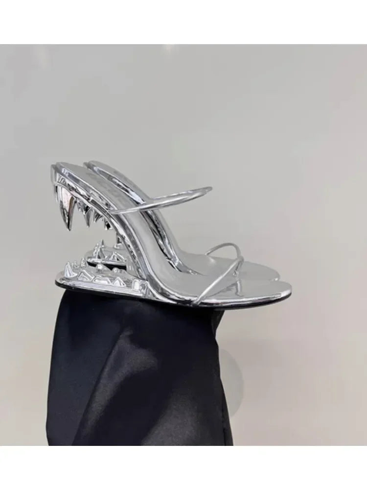 Shark Teeth Heels