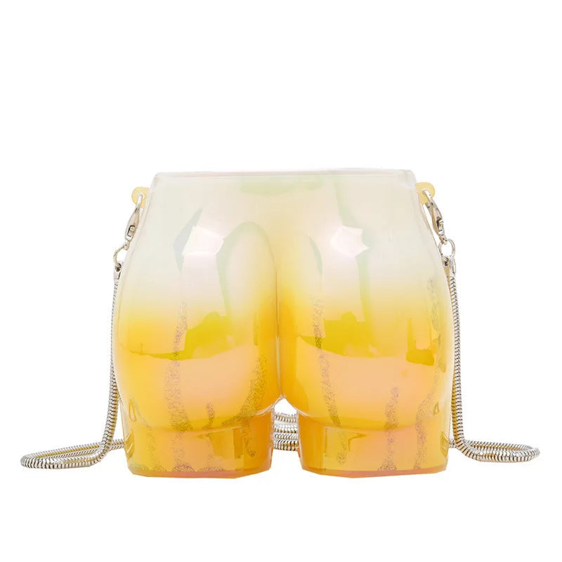 Butt Shaped Clutch Handbag