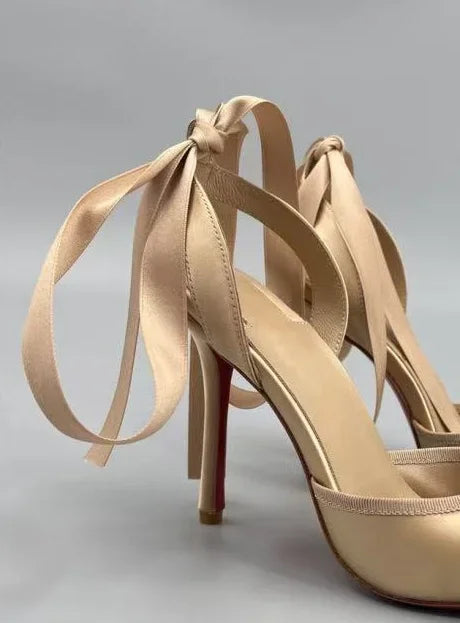 Ballerina Heels With Ankle Straps