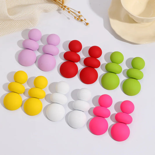 Dopamine Multi-Layered Dangle Earrings