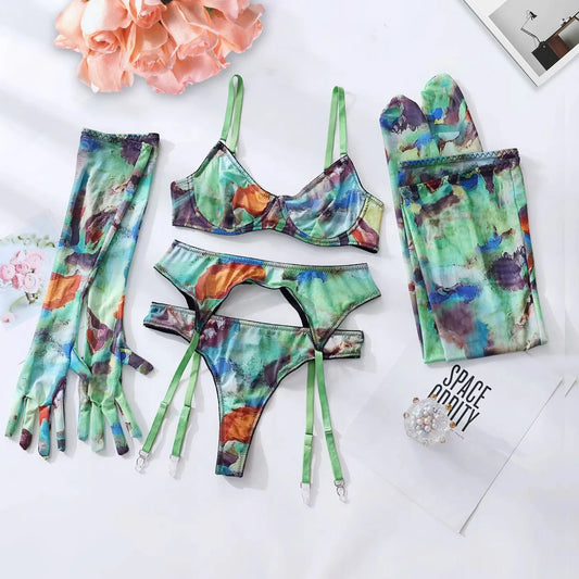 Erotic Tie Dye 5-Piece Set