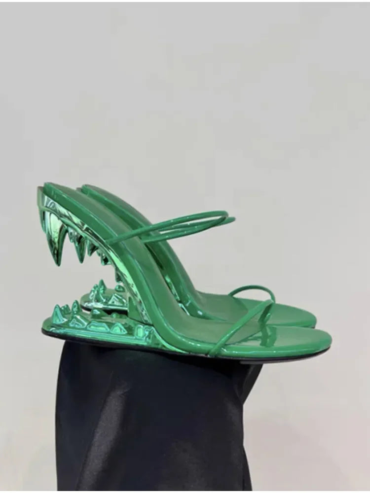 Shark Teeth Heels